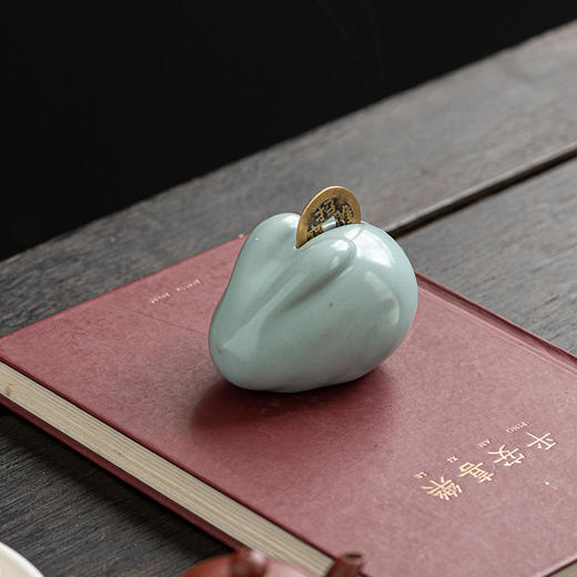汝瓷有钱兔 商品图3