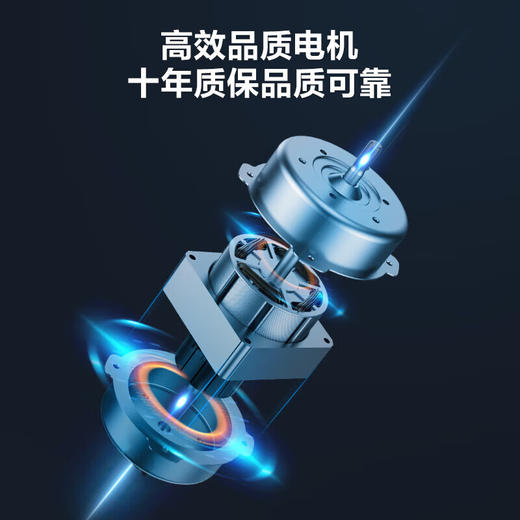 艾美特（AIRMATE）大风量家用机械电风扇节能轻音定时落地扇立式家用摇头落地式风扇 FS35-X26 商品图5