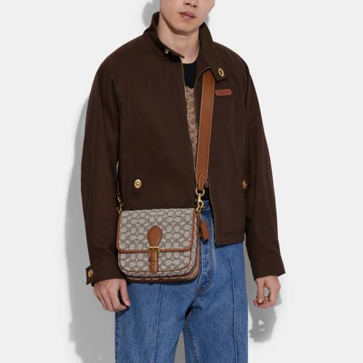 年中大促！Coach 专柜款 Frankie 提花马鞍包 商品图4