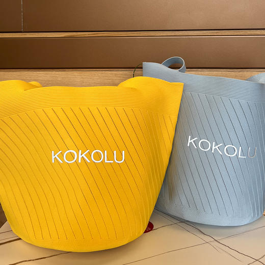 KOKOLU｜PLUS daily eight TOTE bag [大号环保编织托特包 多色可选] 商品图6