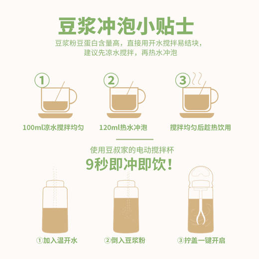 中国好豆浆豆叔高纤维豆浆粉 健康新标准新升级 商品图5