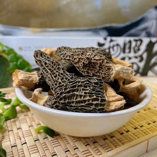 【东北特产 野生羊肚蘑】人工采摘自然风干营养丰富 商品图4