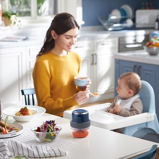 摩飞电器（Morphyrichards）摩飞捣蒜器绞肉机家用无线电动迷你搅蒜器小型宝宝婴儿辅食机料理机打蒜泥蒜蓉神器 【一机三碗】MR9403 商品图0