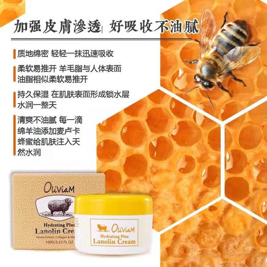 澳莉维亚羊油系列保湿滋润四件套礼盒【木瓜膏+手霜+绵羊油*2】 商品图8