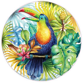 热带巨嘴鸟 1000片拼图 文创周边 Peter Pauper Press 英文原版 
Tropical Toucan 1000 Piece Round Jigsaw Puzzle