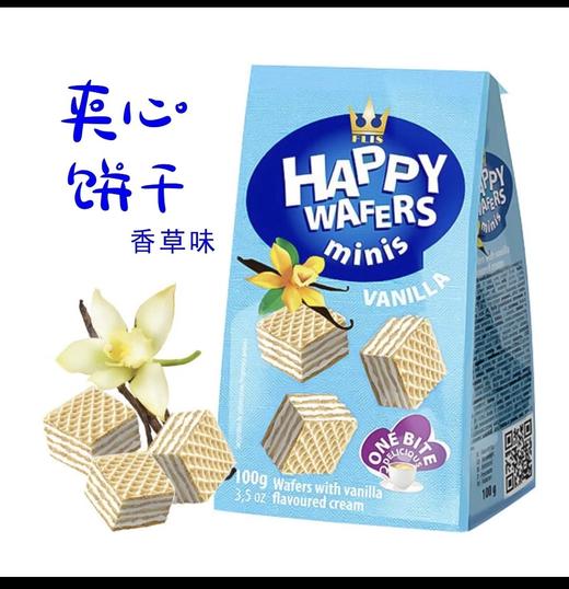 爱比可夹心威化饼干香草味200g 商品图3