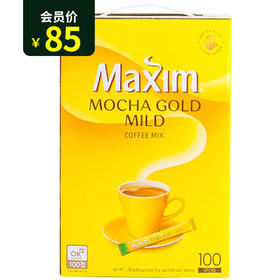 맥심모카골드커피믹스麦馨摩卡咖啡100条
