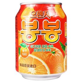 海太橙子果汁饮料238ml해태 오렌지봉봉