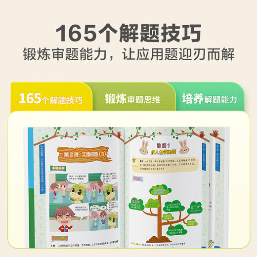 学而思学而思秘籍 小学应用题专项突破-2-6年级 讲解应用题技巧 商品图2