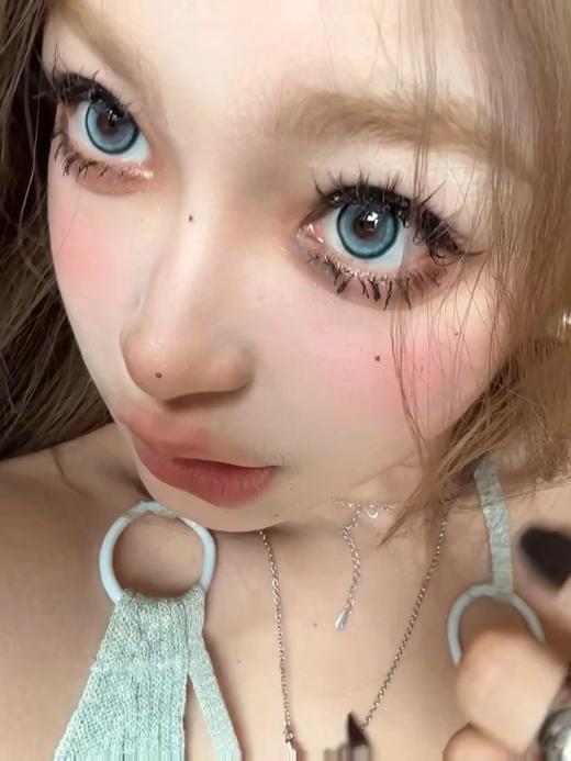 【日抛】沧海遗珠toastnomi  | 中直径14.2 , 着色13.4 | 【一盒10片，多盒购买更划算，选款色板在详情页内】基弧8.7 含水43％，14.2mm 商品图4