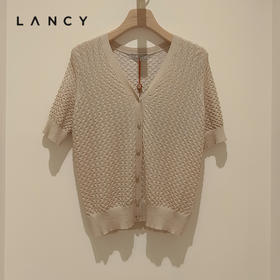 M4朗姿 两色针织短袖T恤LCBK05KCD455