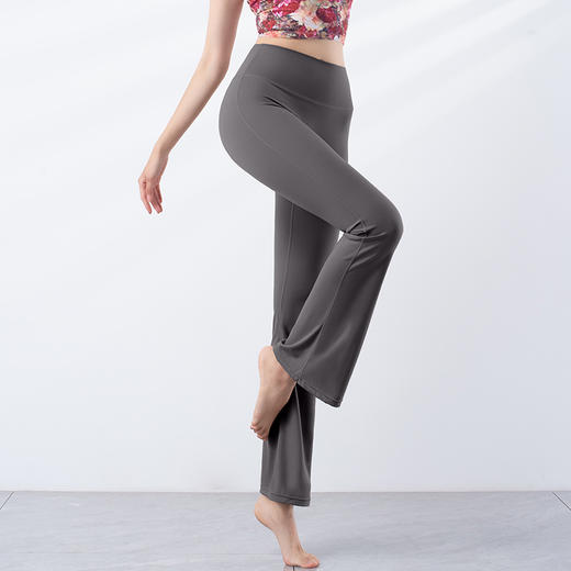 跃牌【洛水之神系列】修身显瘦高腰微喇瑜伽长裤YC024-1 商品图11