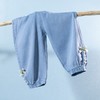贝贝怡儿童束脚裤夏季薄款女童装大童夏装长裤夏款休闲牛仔裤子 商品缩略图7