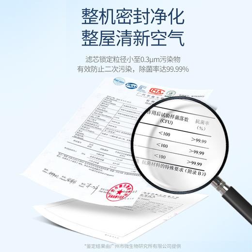 摩飞电器（Morphyrichards） 空气净化器 除甲醛净化器 空气净化器除甲醛家用客厅卧室专用 MR3500 空气净化器 商品图6