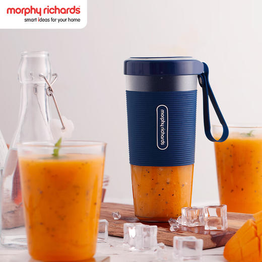 摩飞电器（Morphyrichards）榨汁机 便携式榨汁杯 磁吸充电迷你无线果汁机 料理机随行杯 MR9600 商品图9
