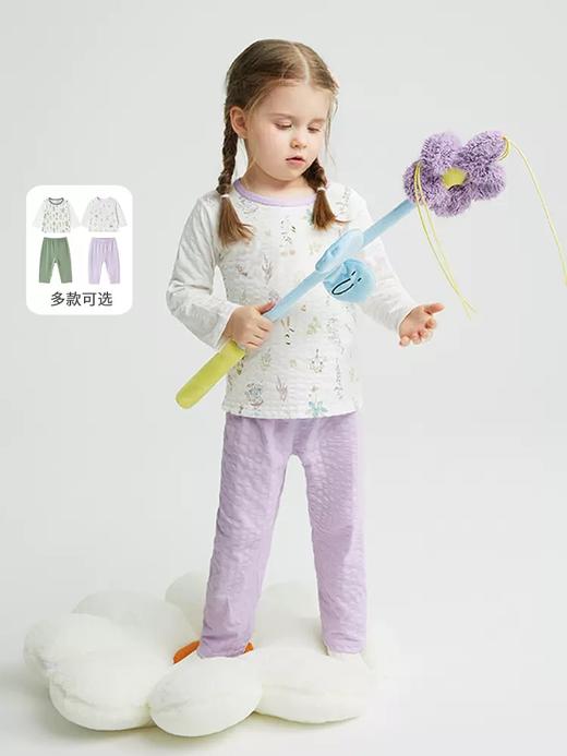 英氏儿童家居服套装男童女童长袖长裤打底衫宝睡衣春夏季YLCAJ12006A YLCAJ12007A YLTAJ12006A YLTAJ12007A 商品图1