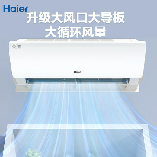 海尔（Haier）新一级能效荣御 变频空调1.5匹挂  冷暖挂式 智能 自清洁 KFR-35GW/B5LBA81U1 商品图0