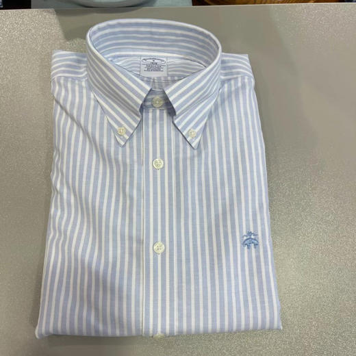 总统御用品牌！Brooks brothers布克兄弟长袖衬衫 纯色系列¥599到手！ 商品图3