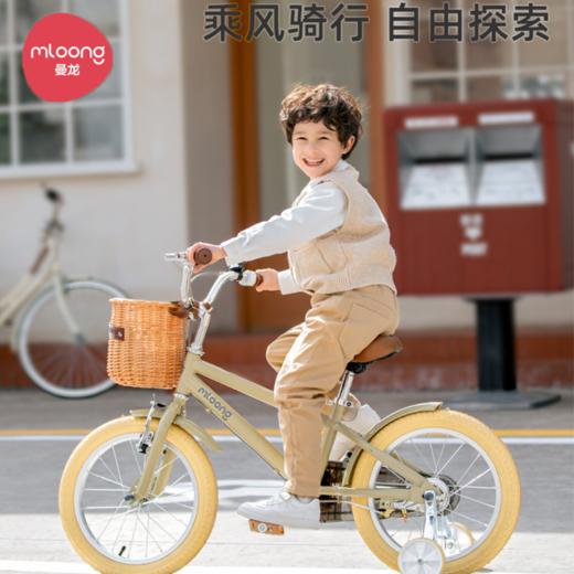 曼龙儿童自行车男孩女孩中大童脚踏小孩单车3-6岁8-12女小童车 商品图0