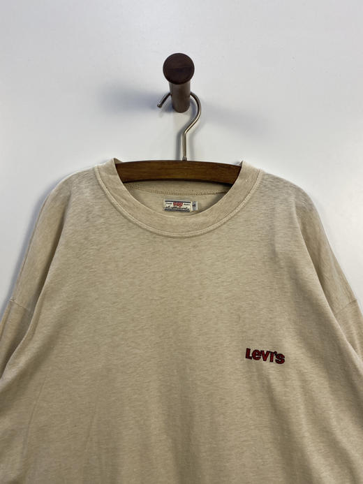 80年代 Vintage Levi’s 李维斯 绣花 LOGO 短袖T恤 _SST(M) 商品图0