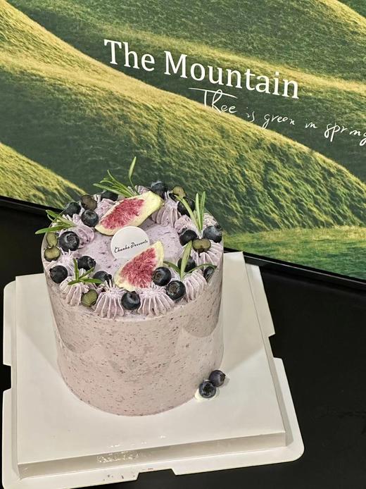 | 低糖蓝莓小蛋糕 ，无色素添加，5斤蓝莓熬出1斤蓝莓酱 | 商品图0