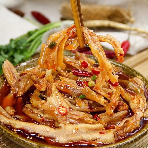 美味盐帮麻辣鸭掌250g 商品图0