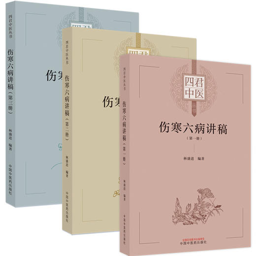 套装3本 伤寒六病讲稿 第一、二、三册 林盛进 著 中国中医药出版社 伤寒学伤寒论 经方直解 中医临床书籍 商品图2