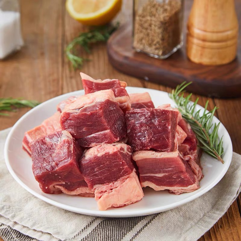 【独元】澳洲谷饲牛腩粒300g/袋*4袋