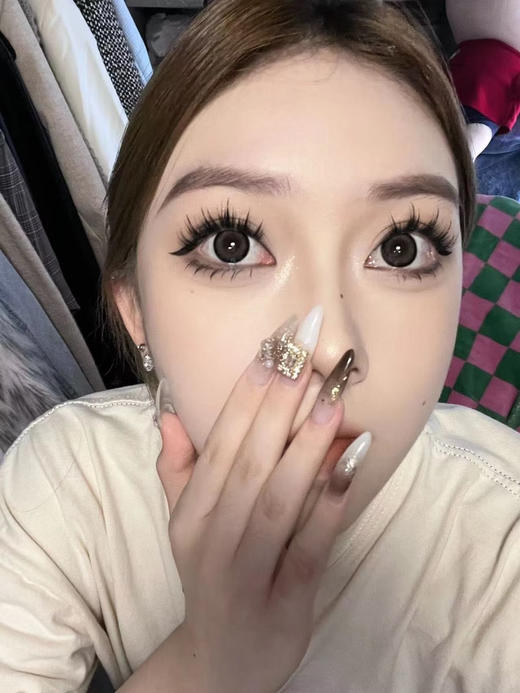 月抛 Teddycon 黑玛瑙 14.5 着色13.9 黑蓝 商品图3