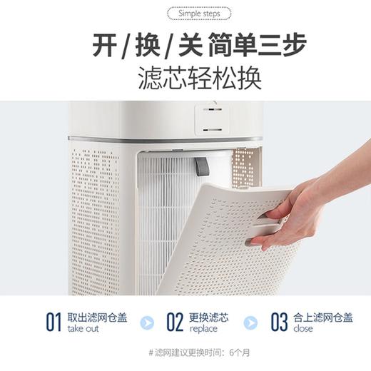 摩飞电器（Morphyrichards） 空气净化器 除甲醛净化器 空气净化器除甲醛家用客厅卧室专用 MR3500 空气净化器 商品图7