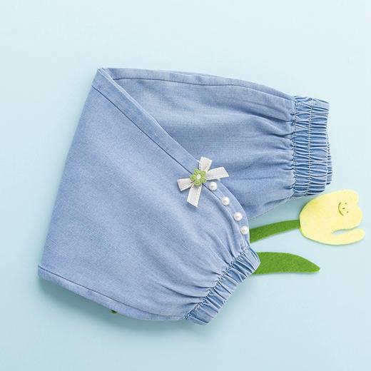 贝贝怡儿童束脚裤夏季薄款女童装大童夏装长裤夏款休闲牛仔裤子 商品图6