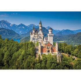 新天鹅堡 1000片拼图 文创周边 Peter Pauper Press 英文原版 Puzzle Neuschwanstein Castle