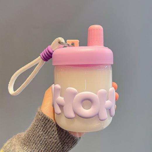 【买就送！送3D贴+普通贴纸+清洁套装】新款夏季水杯女，萌萌茶隔，清新水口；亲肤玻璃，健康享受。喜爱可爱的你和ta，分享一份心意，给女性朋友的最美礼物，从这个夏天开始，让我们与清爽相伴！ 商品图5