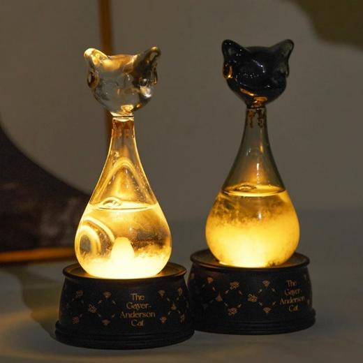 大英博物馆盖亚·安德森猫系列 时尚精致风暴瓶天气瓶精巧版 摆件 商品图1