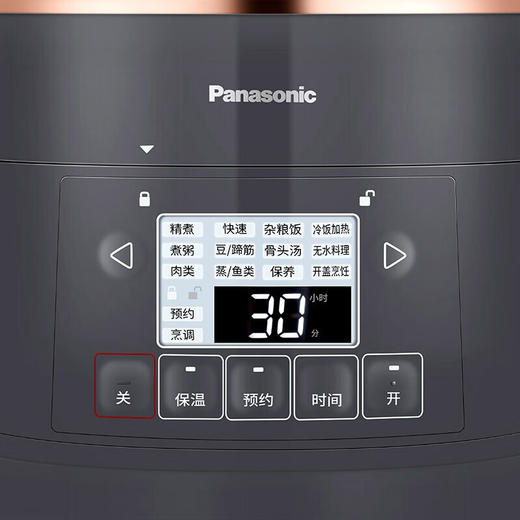 松下（Panasonic）迷你电压力锅  2L  SR-PB201 商品图1