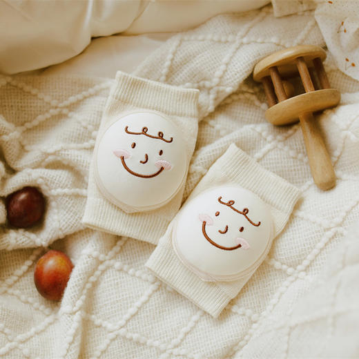 【宝宝学步护膝 健康亲肤透气】23年夏宝宝护膝爬行袜婴儿护膝防摔护具网眼透气儿童膝盖保护袜套 商品图11