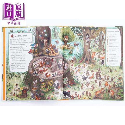 【中商原版】Freya Hartas 儿童绘本2册套装 大橡树和生日舞会Grand Old Oak 如果你今天去森林Down Woods Today 英文原版 商品图1