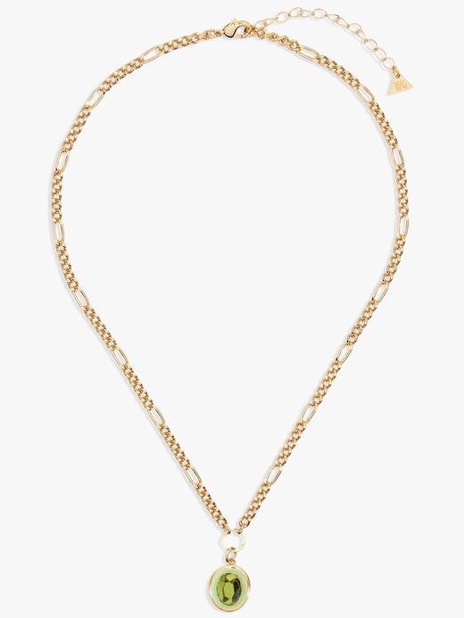 北京仓丨Wilhelmina Garcia-Dreamy-绿色 水晶 项链［西班牙设计师］ 商品图1