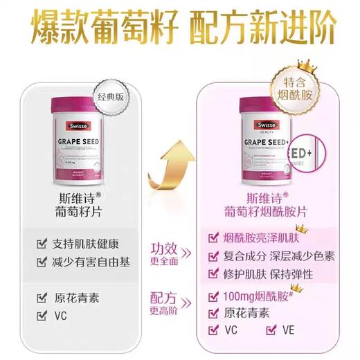 澳洲 Swisse 葡萄籽精华 300粒 商品图2