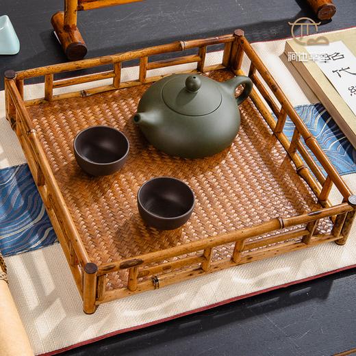 落星湖·梅鹿方形托盘 商品图0