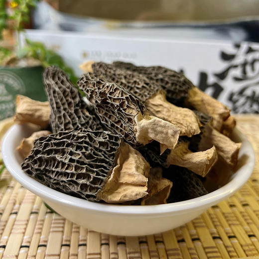 【东北特产 野生羊肚蘑】人工采摘自然风干营养丰富 商品图5