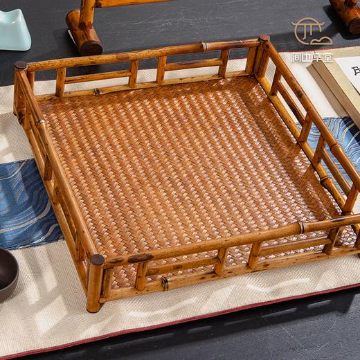 落星湖·梅鹿方形托盘 商品图1