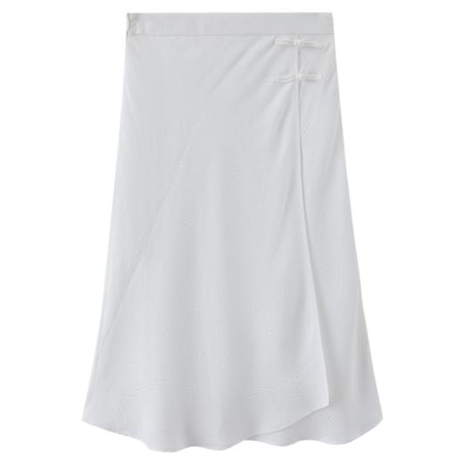 几何双绉斜纹裁向新中式真丝半裙（两色）FB4263236 商品图6