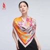 SAINTJOY/上久楷 双面印花真丝方巾  神兽之约  FJS22033-1 商品缩略图3