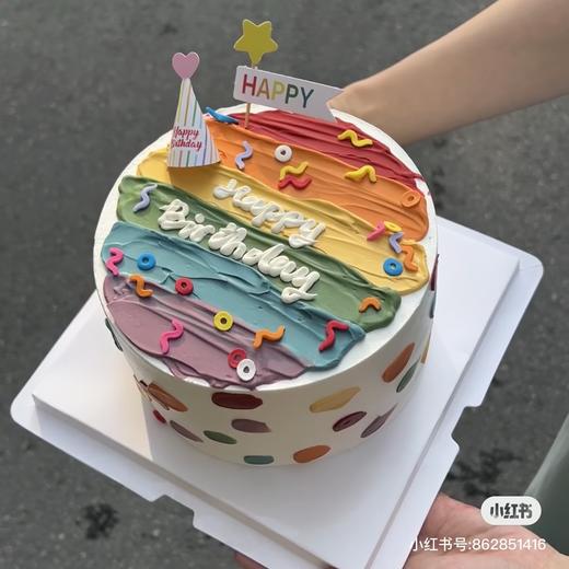 【优品系列】---【七彩HAPPY BIRTHDAY】 商品图0