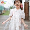 贝贝怡童装女童连衣裙夏季新款宝宝裙子中国风甜美碎花裙 商品缩略图1