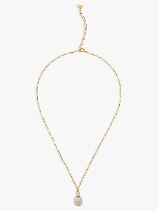 北京仓丨Wilhelmina Garcia-Bailarina-绿色 珍珠 项链［西班牙设计师］ 商品图2