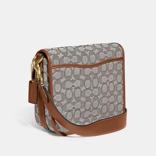 年中大促！Coach 专柜款 Frankie 提花马鞍包 商品图5