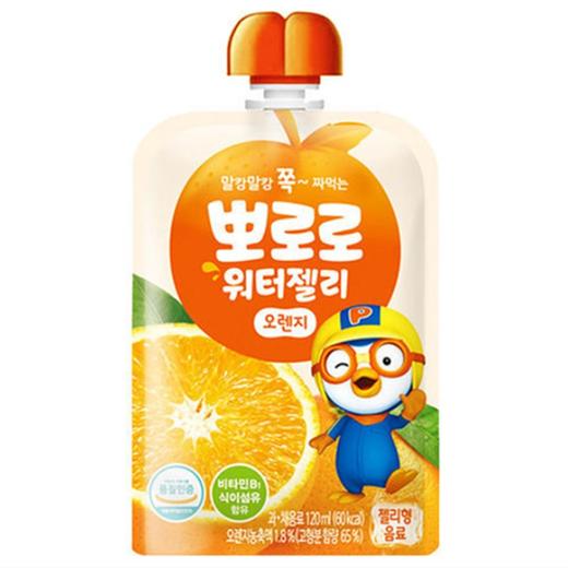 啵乐乐吸吸果冻橙子120ml뽀로로 워터젤리 오렌지 商品图0