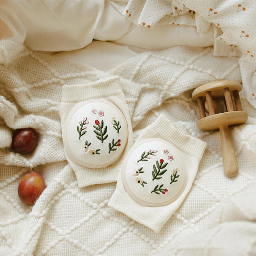 【宝宝学步护膝 健康亲肤透气】23年夏宝宝护膝爬行袜婴儿护膝防摔护具网眼透气儿童膝盖保护袜套 商品图10